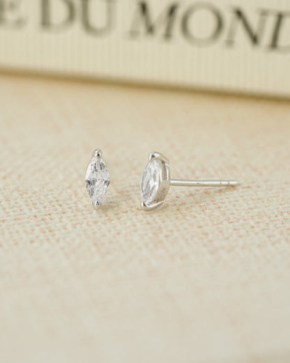 3x6mm Marquise Studs