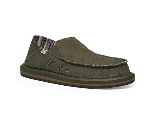 SANUK DONNY HEMP MENS SHOES