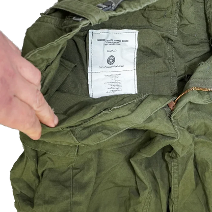 Saudi Arabian 1980s OG-107 Ripstop Utility Pants- 36x31, Large - Saudi Arabian Surplus - Cargo Trousers