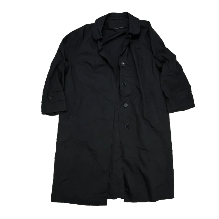 Sears Black Trench Coat - Small - Army & Outdoors - Great Coats