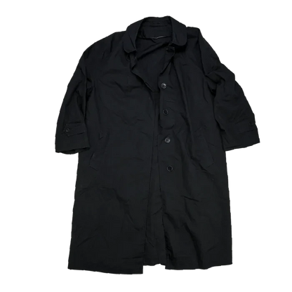 Sears Black Trench Coat - Small - Army & Outdoors - Great Coats