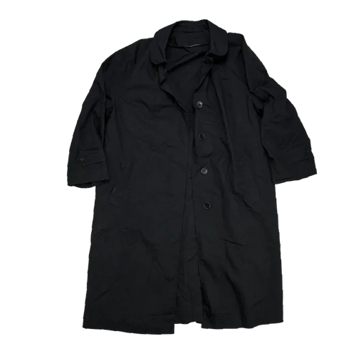 Sears Black Trench Coat - Small - Army & Outdoors - Great Coats