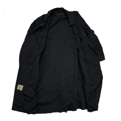 Sears Black Trench Coat - Small - Army & Outdoors - Great Coats