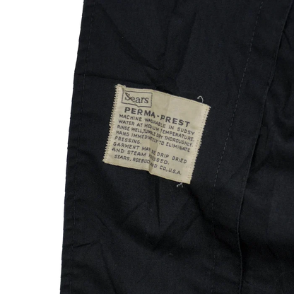 Sears Black Trench Coat - Small - Army & Outdoors - Great Coats