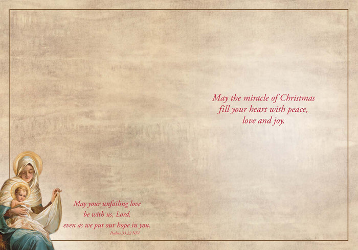 Shared Blessings | Holy Family Boxed Christian Christmas Cards, 18 Count