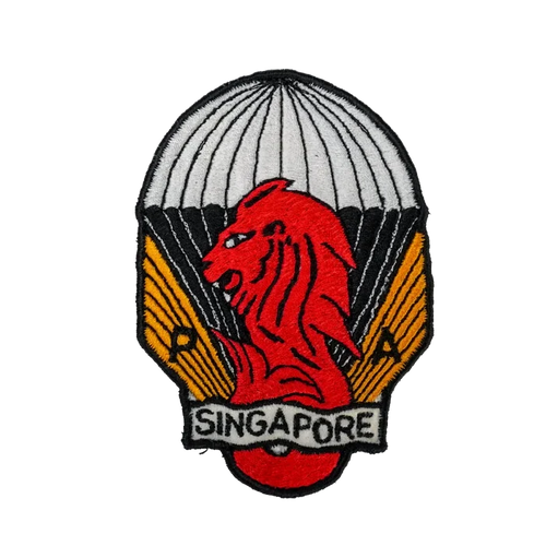 Singapore Armed Forces (SAF) Airborne / Parachutist Patch - Singapore Army Surplus - Flags, Badges & Insignia