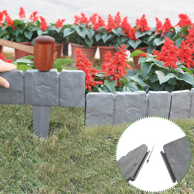 ü™ªHigh-quality, durable simulated stone garden fenceü™ª