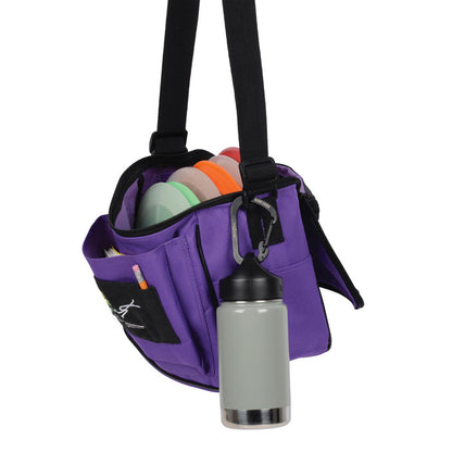 SlideLock® Carabiner Stainless Steel #4, in use with water bottle