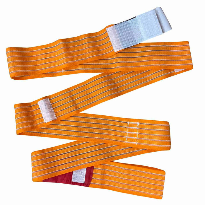 Slishman Pressure Wrap, orange, unfolded