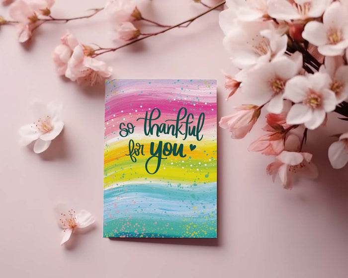 So Thankful for You | Boxed Thank You Cards by Crown Point Graphics