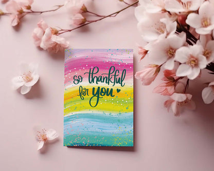 So Thankful for You | Boxed Thank You Cards by Crown Point Graphics