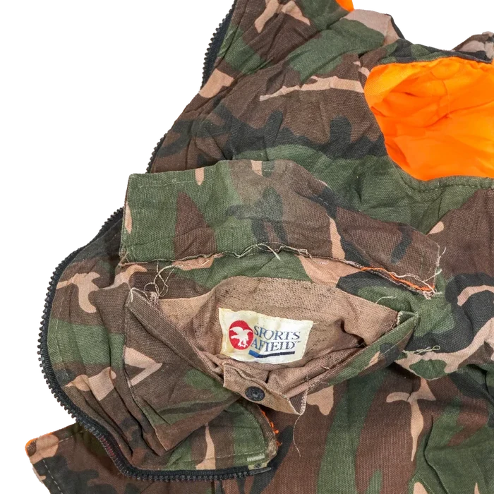 Sports Afield Reversible Hunting Vest - Large - Army & Outdoors - Combat Vests