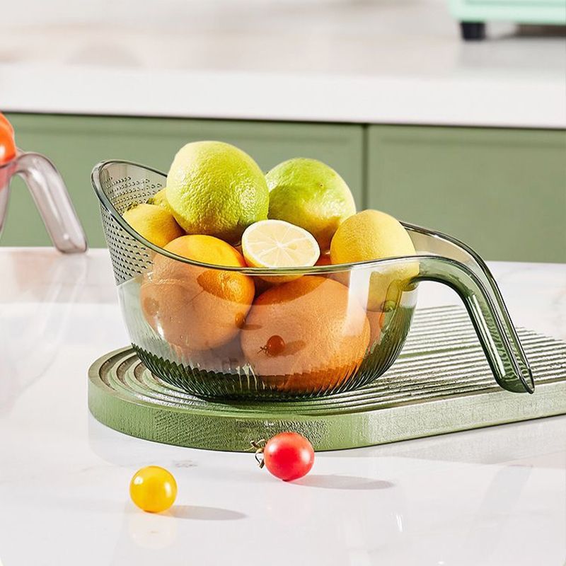 üçö  Multipurpose Rice Washing Bowl Strainer with Handle