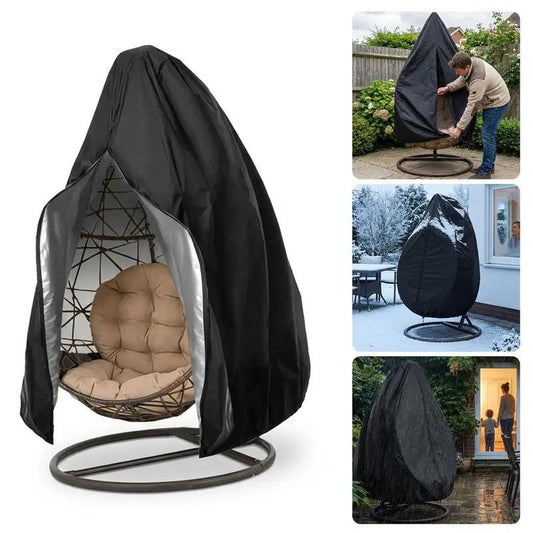 ‚è∞üî•New Arrivalü™ë Heavy-Duty Waterproof Hanging Egg Chair Cover ‚Äì UV Resistant, Durable Oxford Cloth & Easy Zipper Installation ‚òÄÔ∏è‚ú®