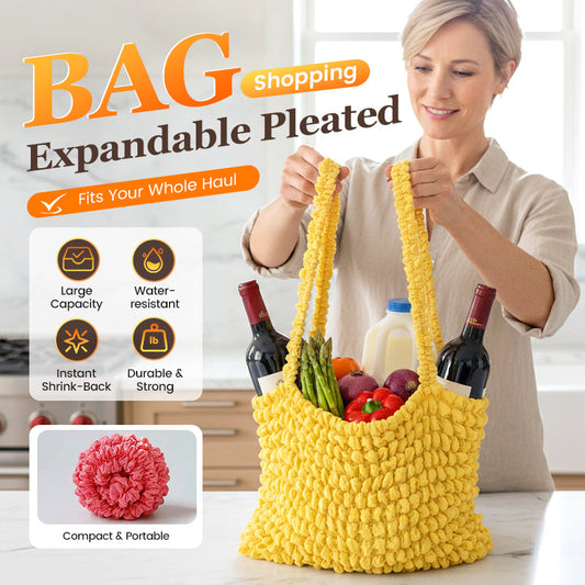 üì¢üì¢40% OFF !! ‚è∞Expandable Pleated Shopping Bag