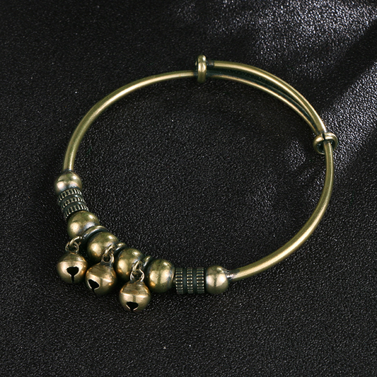 üì¢üì¢30% OFF !! ‚è∞Push-Pull Adjustable Bell Bangle