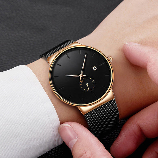 ‚è≥Men's Minimalist Waterproof Quartz Watch‚åö