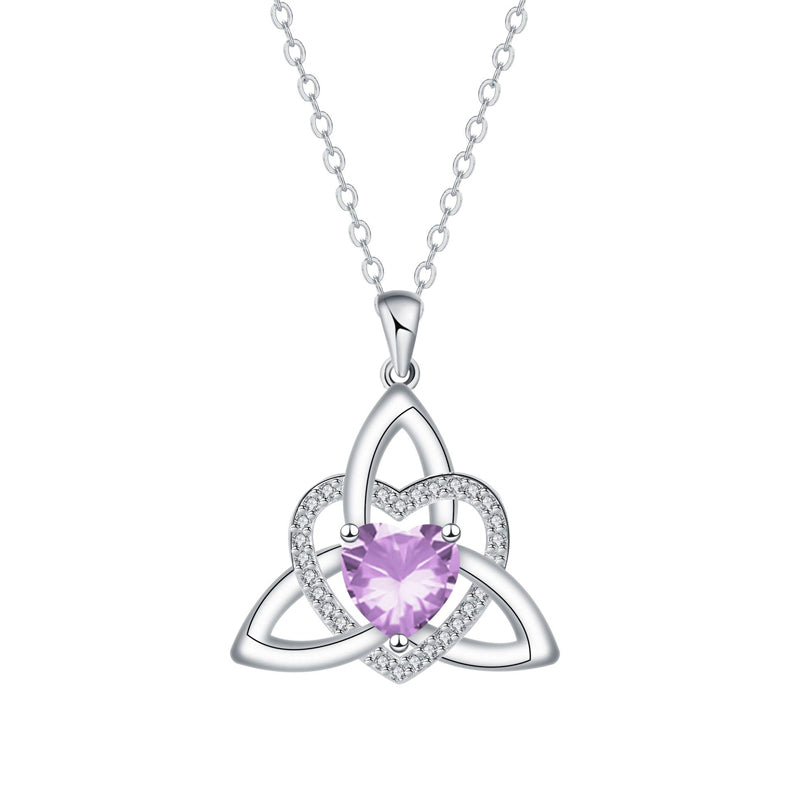 Celtic Knot Heart Pendant Necklaceüíéüìø