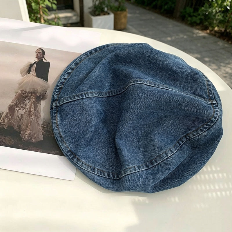 ‚ú®Women's Vintage Denim Beret
