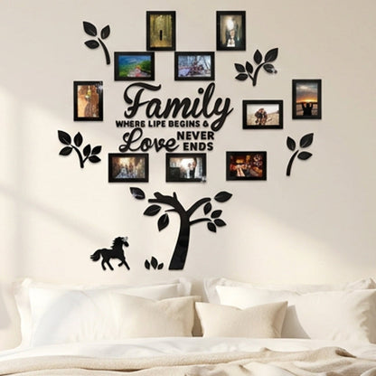3D Family Tree Photo Frame Wall Stickerüè°üñºÔ∏è