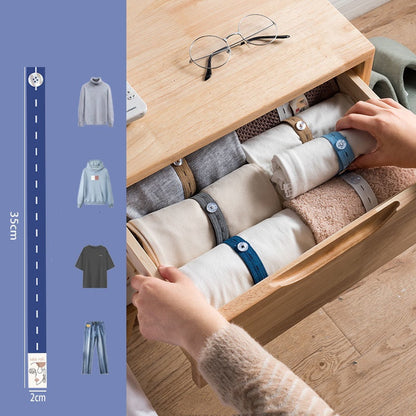 Adjustable Elastic Clothing Organization Bands ‚ú®
