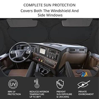 Truck Windshield Sunshade with UV Protection ‚Äì Heavy-duty & heat-reflectiveüõ°Ô∏è