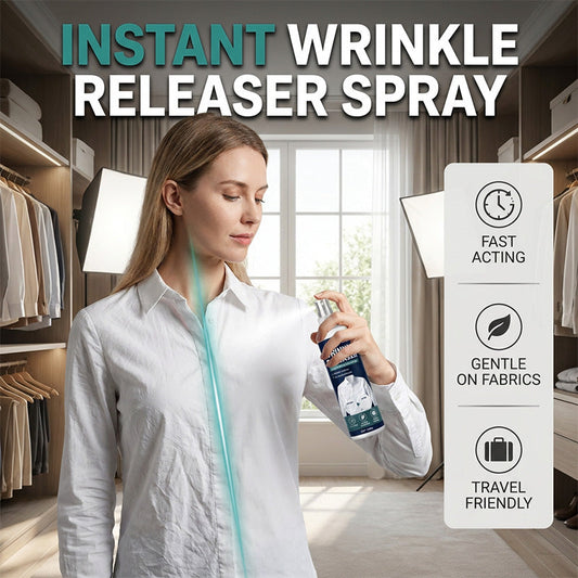 üëî‚ú® Instant wrinkle release ‚Äì no iron, travel-ready, static-free & fresh.