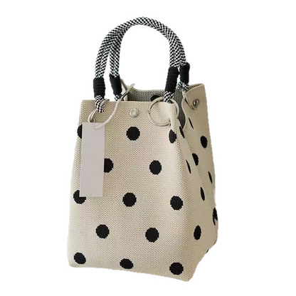 üëú LIMITED-TIME 40% OFF! üí• Cute Polka Dot Handbag for Women ‚Äì Classic Dot Print, Roomy, Everyday Chic ‚ú®