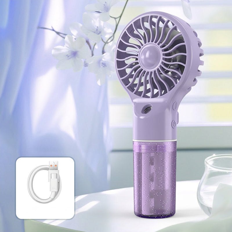 üßäPortable Handheld Mist Cooling Fan ‚ùÑÔ∏è