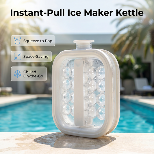 üßäPortable Silicone Ice Ball Maker Kettle