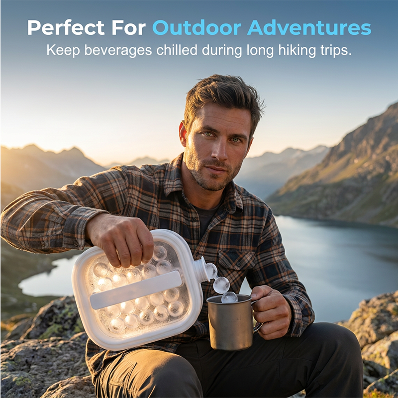 üßäPortable Silicone Ice Ball Maker Kettle