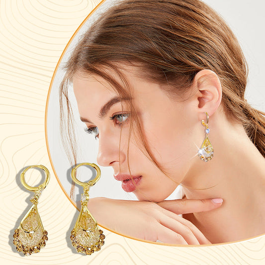 üì¢üì¢33% OFF !! ‚è∞Women's Gold-Plated Teardrop Earrings