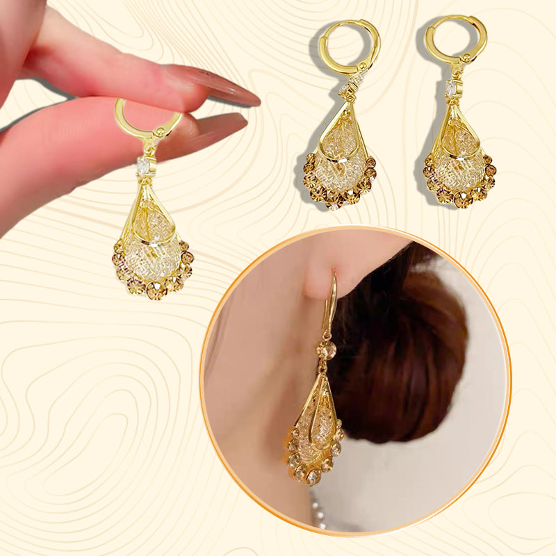 üì¢üì¢33% OFF !! ‚è∞Women's Gold-Plated Teardrop Earrings