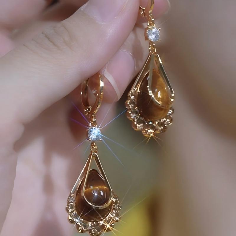 üì¢üì¢33% OFF !! ‚è∞Women's Gold-Plated Teardrop Earrings