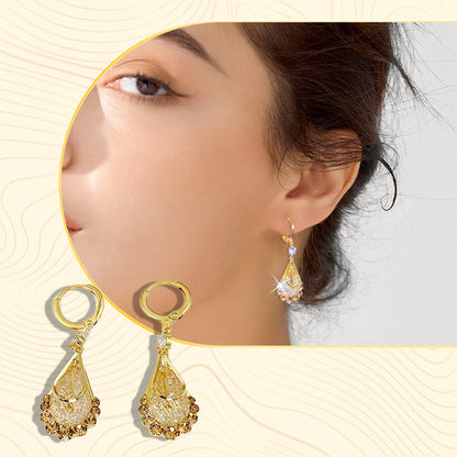 üì¢üì¢33% OFF !! ‚è∞Women's Gold-Plated Teardrop Earrings