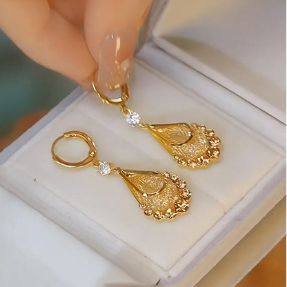üì¢üì¢33% OFF !! ‚è∞Women's Gold-Plated Teardrop Earrings
