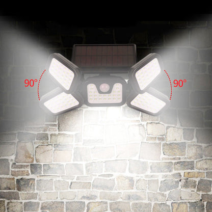 üì¢üì¢40% OFF !! ‚è∞Solar 3-Heads Wall Light With Sensor Lighting Function