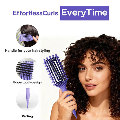 Ventilated Detangling Brush for Curly Hair üíá‚Äç‚ôÄÔ∏èüíï