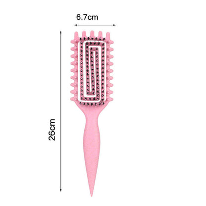 Ventilated Detangling Brush for Curly Hair üíá‚Äç‚ôÄÔ∏èüíï