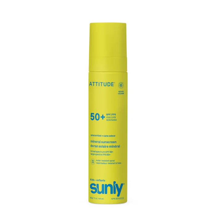 SUNLY KIDS MINERAL SPRAY - UNSCENTED SPF 50
