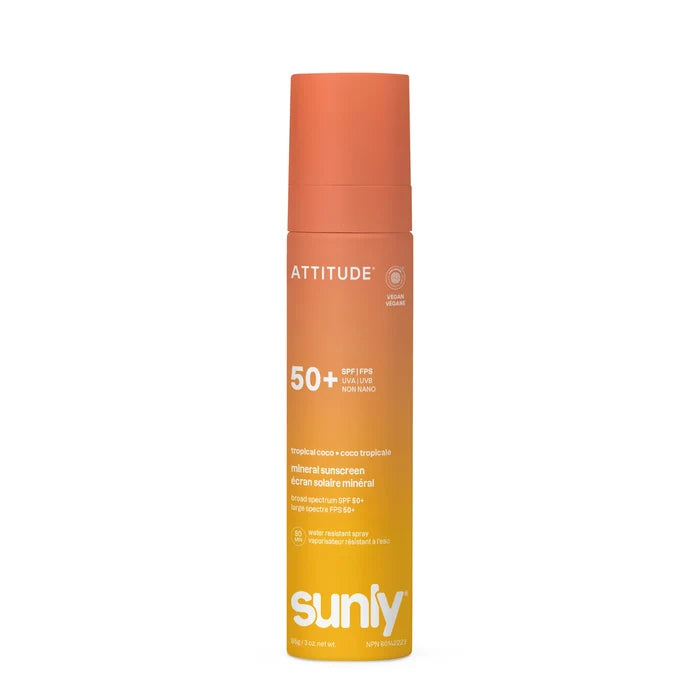 SUNLY MINERAL SPRAY - TROPICAL COCO SPF 50