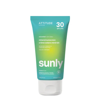 SUNLY MINERAL SUNSCREEN - UNSCENTED SPF 30