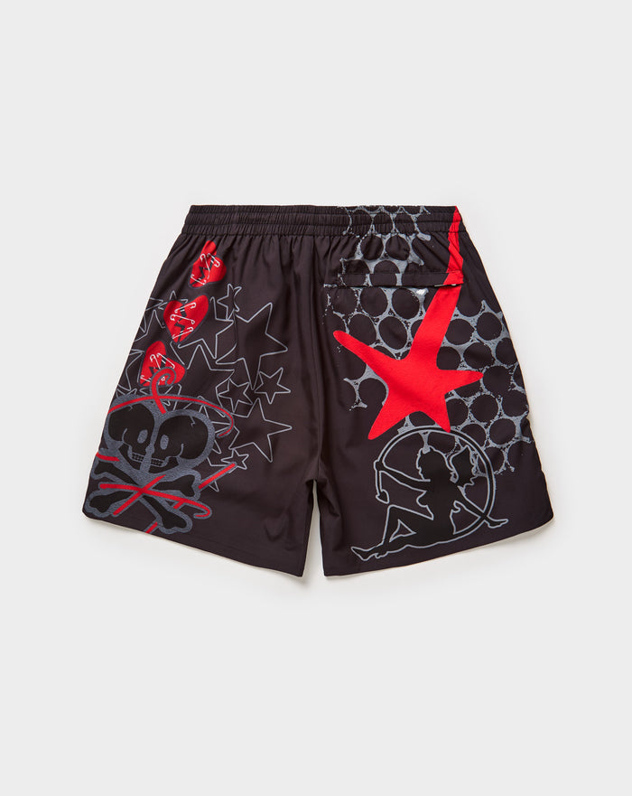 Sugarhill Sunshine Poly Shorts. Underground Apparel. Rule of Next Streetwear.