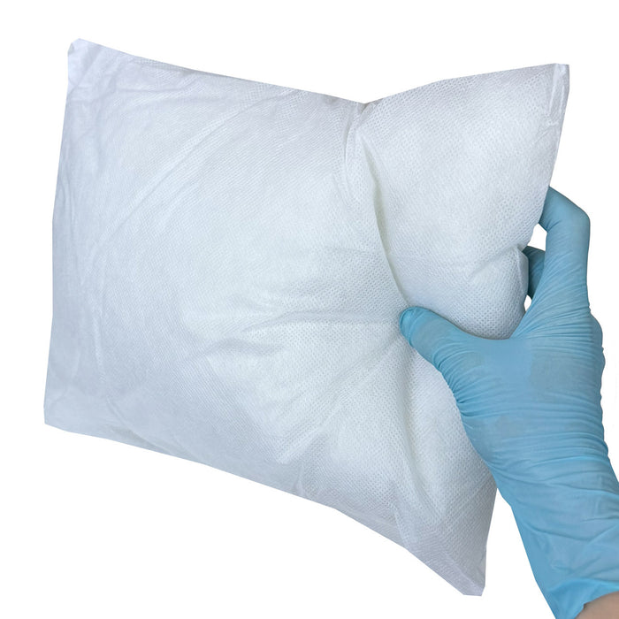 SureFit™ Disposable Travel EMS Pillow, in hand