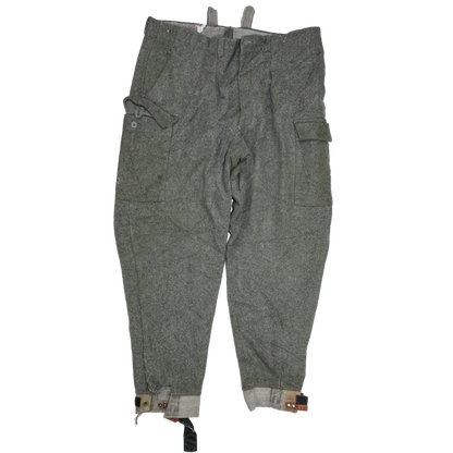 Swedish M39 Wool Field Trousers - XLarge - Swedish Army Surplus - Combat Trousers