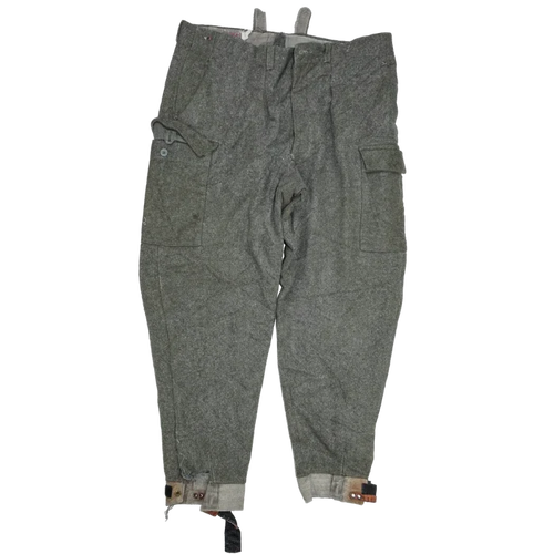 Swedish M39 Wool Field Trousers - XLarge - Swedish Army Surplus - Combat Trousers