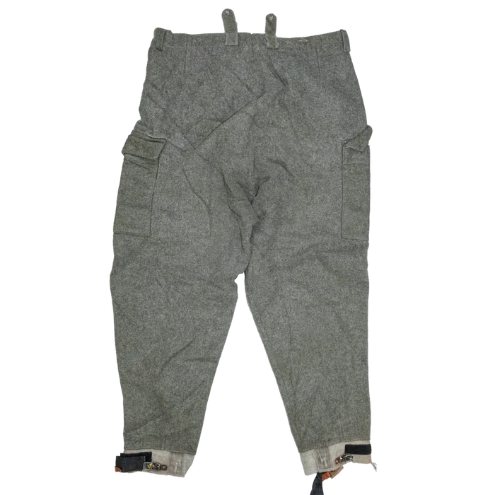 Swedish M39 Wool Field Trousers - XLarge - Swedish Army Surplus - Combat Trousers