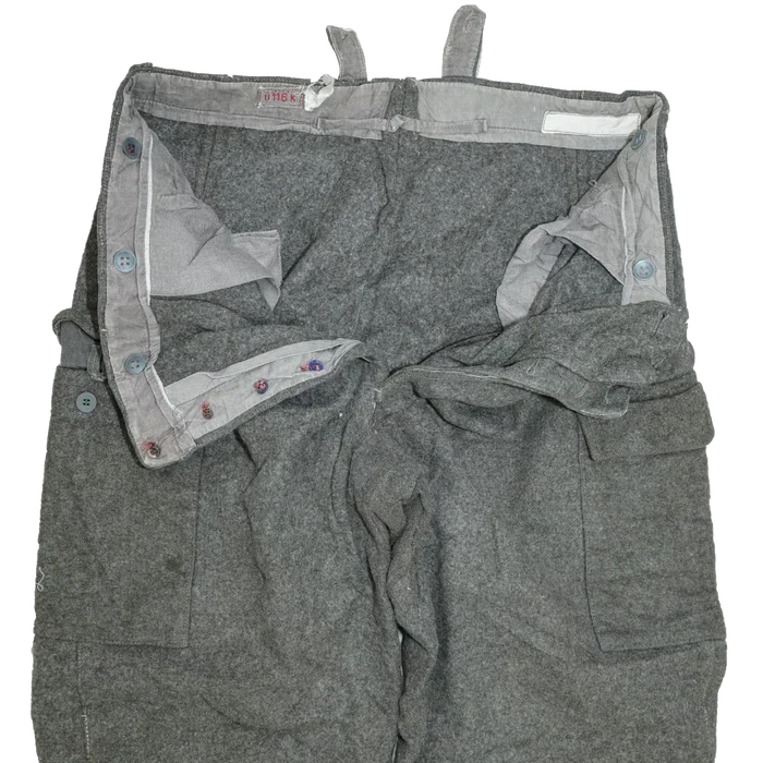 Swedish M39 Wool Field Trousers - XLarge - Swedish Army Surplus - Combat Trousers