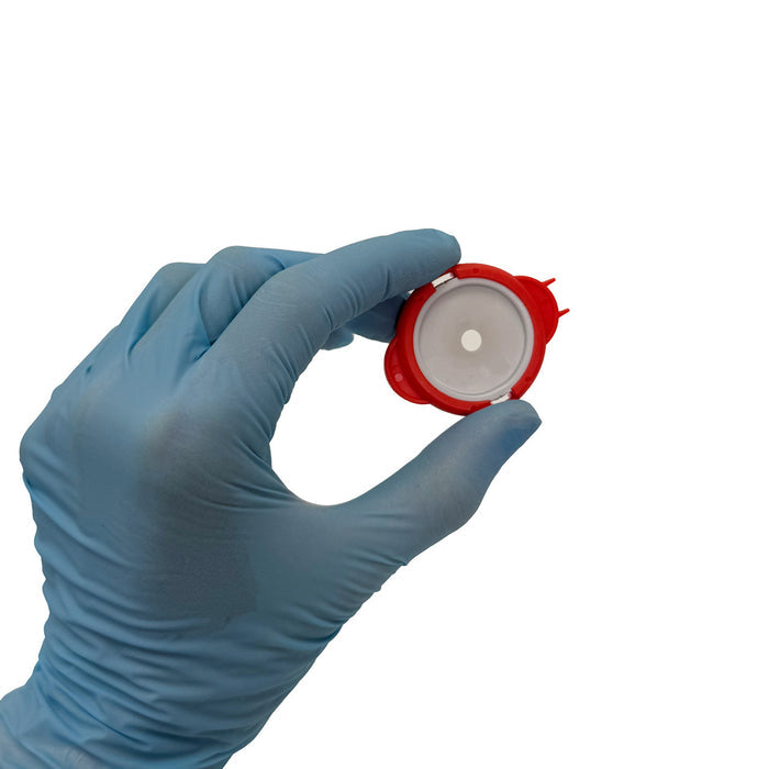 T-Ring Finger Tourniquet, in hand to show size