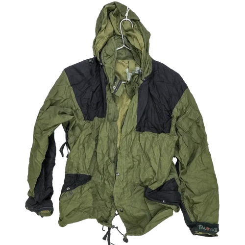 Tacs-Ops II Olive Wet Weather Parka - Small - Army & Outdoors - Parkas